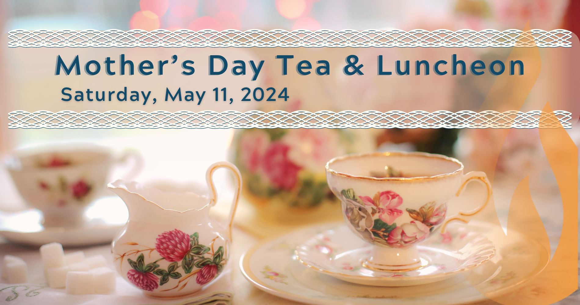 Mother's day tea and luncheon at Wildwood