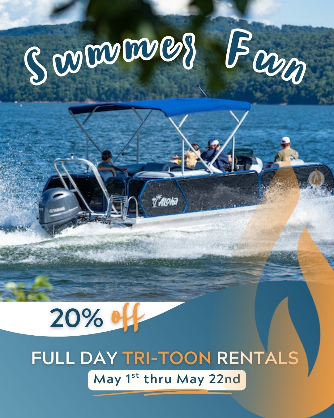 IG 20% Full Day Tritoon Rental