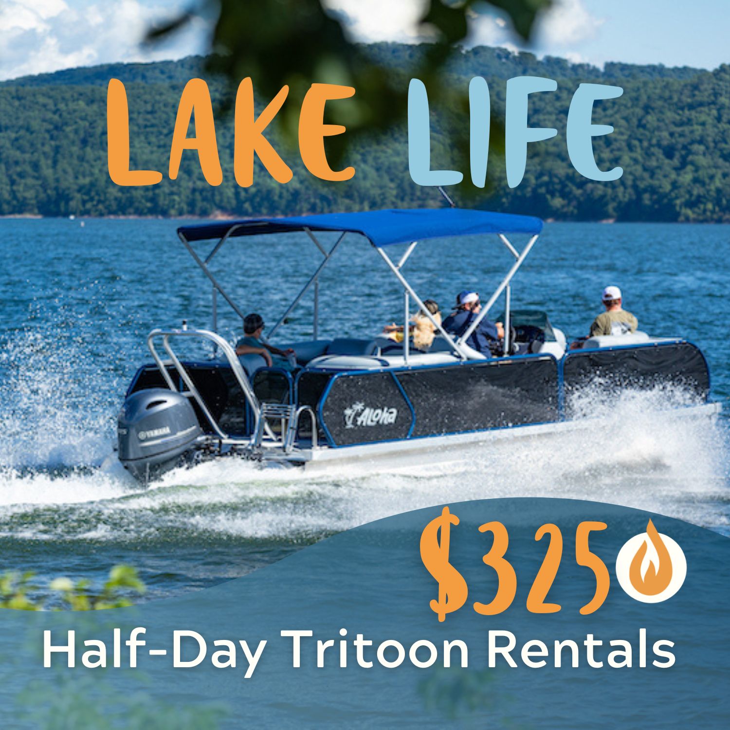 half day Pontoon