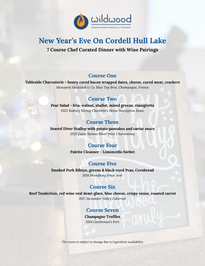 New Yearâs Eve Dinner 2025